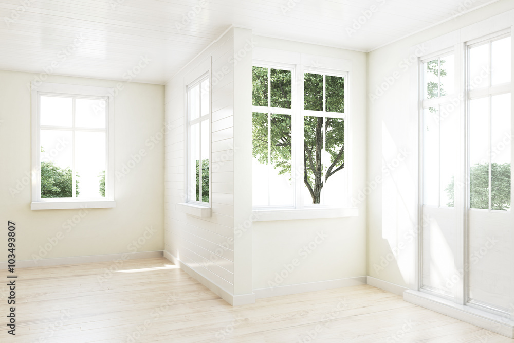 Fototapeta premium Sommer Bungalow