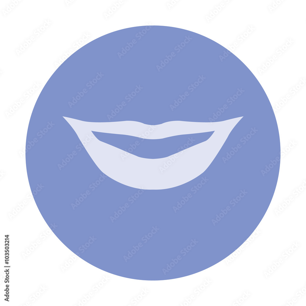 vector icons of modern female lips vector icons of modern female lips