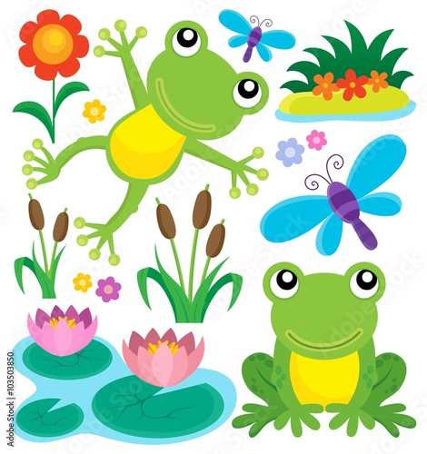 Frog thematic set 1