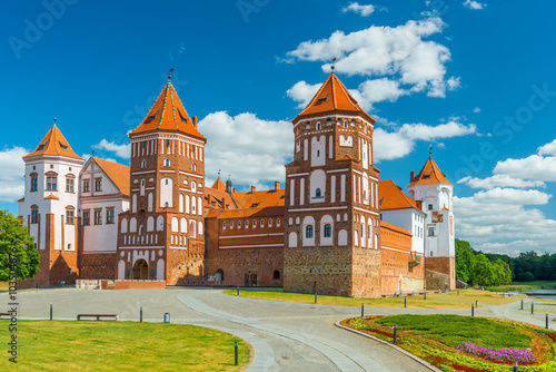 View Castle Mir in Belarus photo