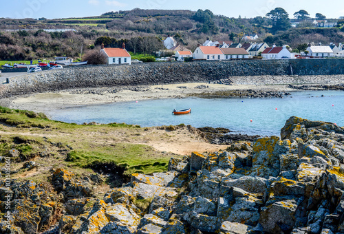 Rocquaine Bay, Guernsey, Channel Islands photo
