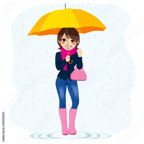 Illustration of young beaut...