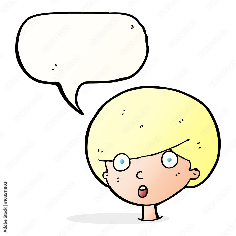 cartoon surprised boy with speech bubble cartoon surprised boy with speech bubble