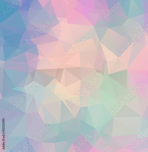 Fototapeta Naklejka Na Ścianę i Meble -  Abstract  Triangle Geometrical Background, Vector Illustration M