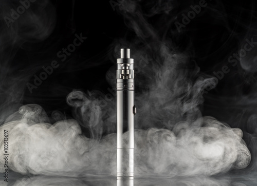 electronic cigarette over a dark background
