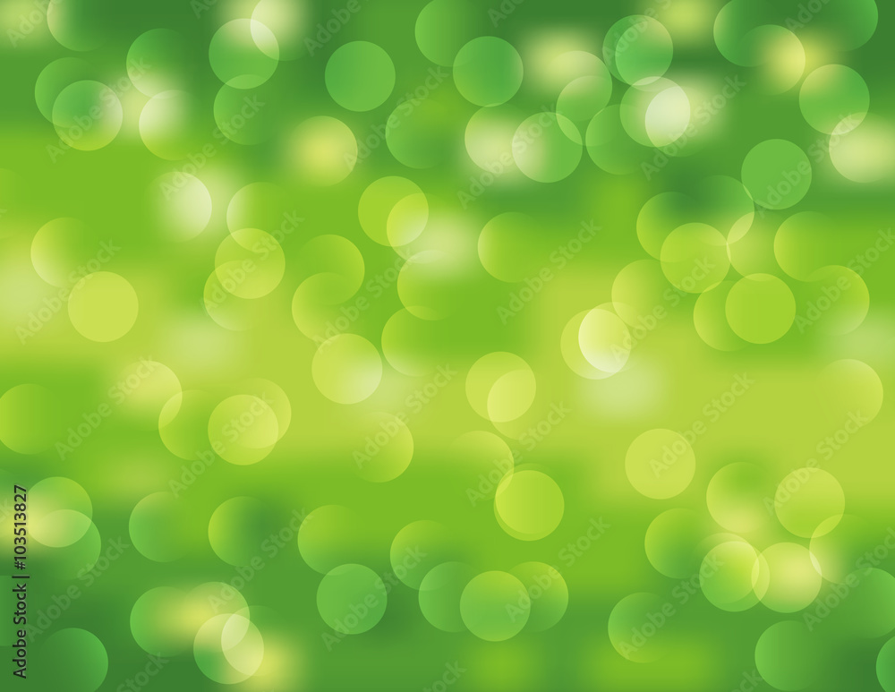 Obraz premium 緑輝き124