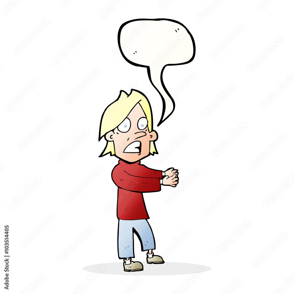 cartoon shocked man with speech bubble cartoon shocked man with speech bubble