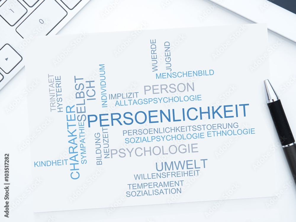 Fototapeta premium Persönlichkeit