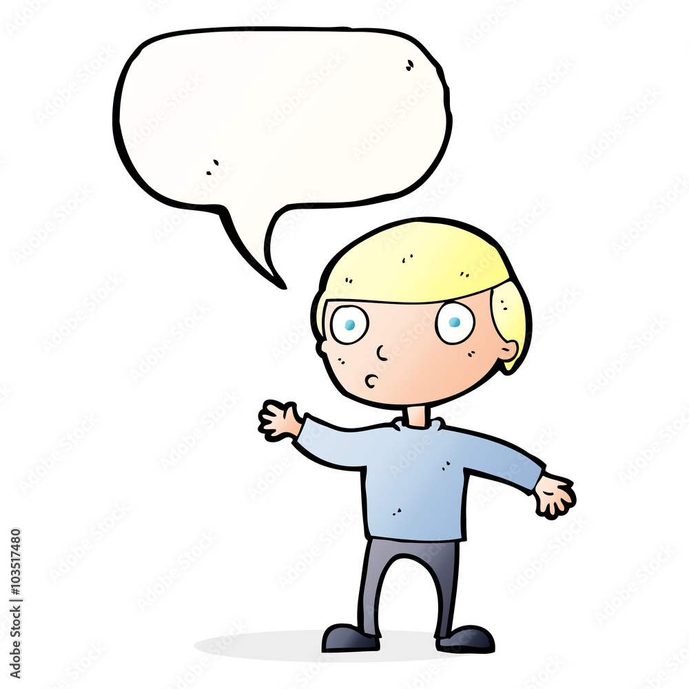 cartoon waving man with speech bubble cartoon waving man with speech bubble