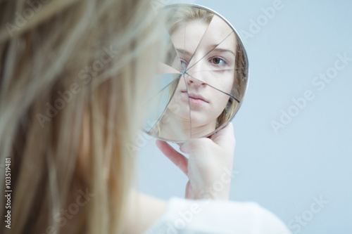 Photos Woman with mental disorder
