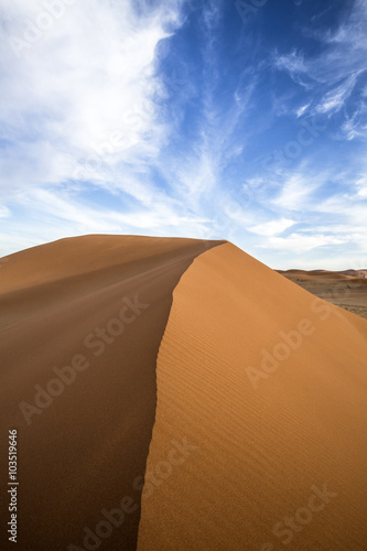 Landscape in Sossusvlei  Namibia.