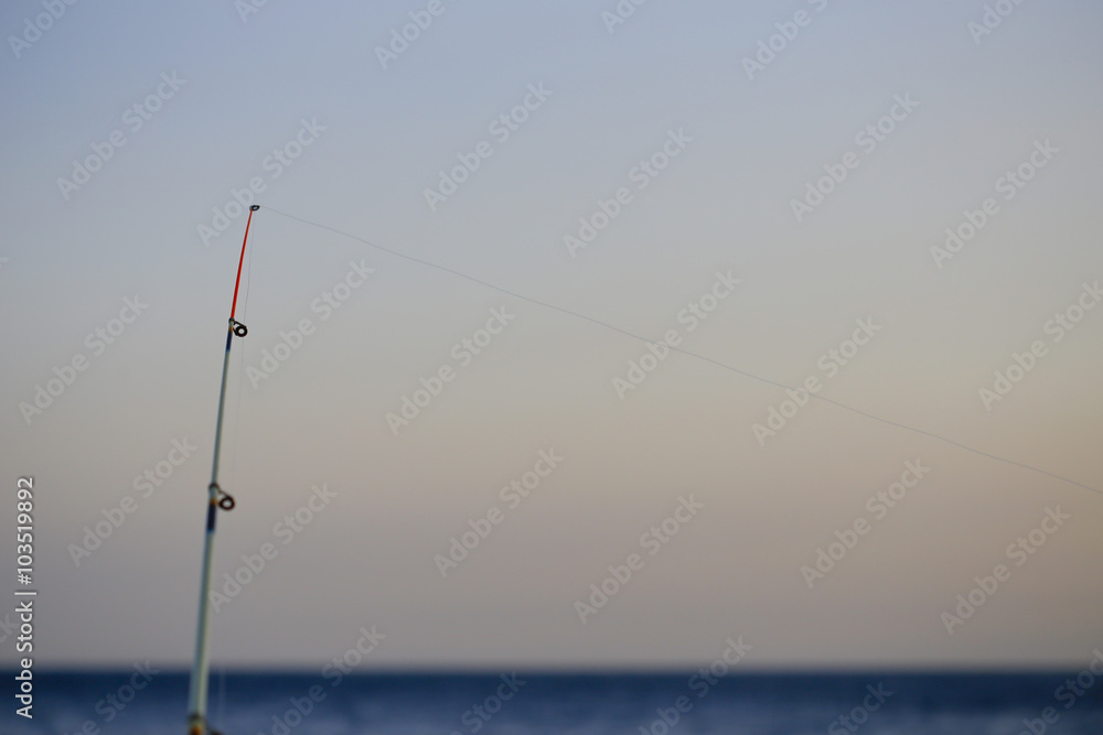 Mediterranean sea fishing rod