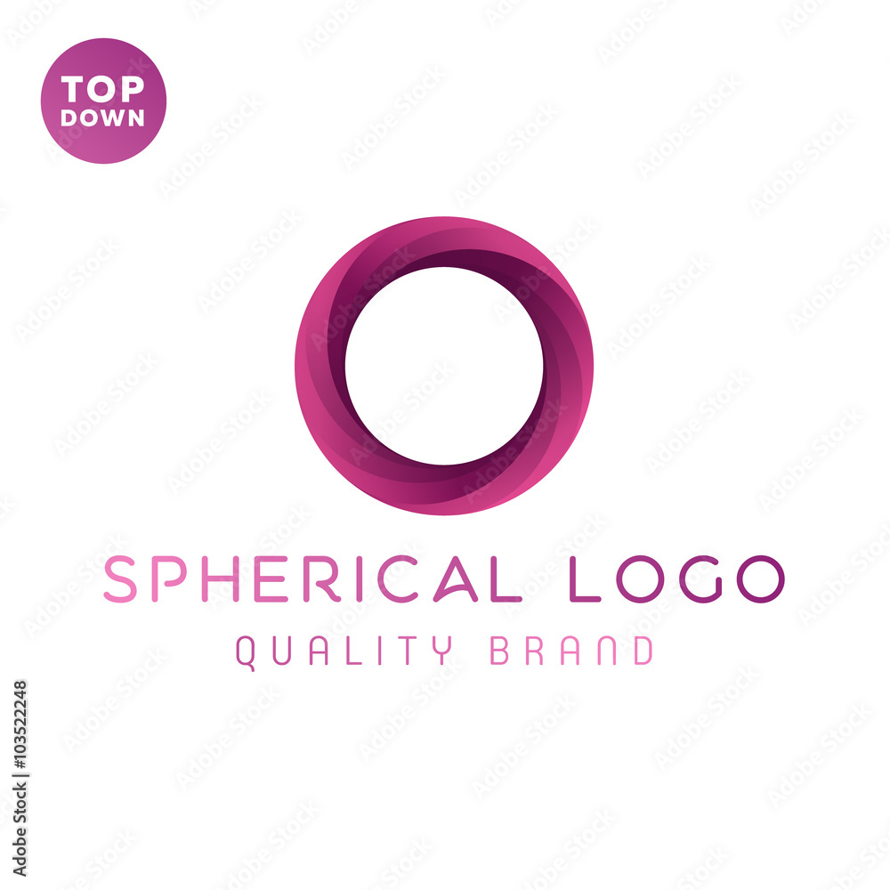 The spherical ring gradients illustration quality trend The spherical ring gradients illustration quality trend