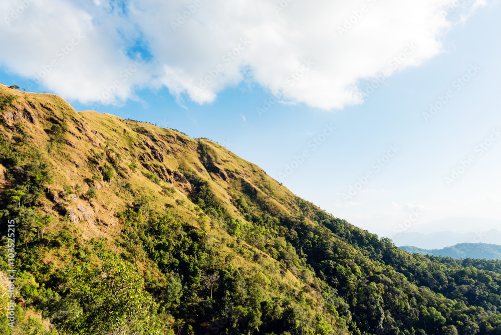 mountain ridge, Beautiful mountain ridge for hiking at Doi Tu Lay (Mon Tu Lay) , Tak province Thailand mountain ridge, Beautiful mountain ridge for hiking at Doi Tu Lay (Mon Tu Lay) , Tak province Thailand