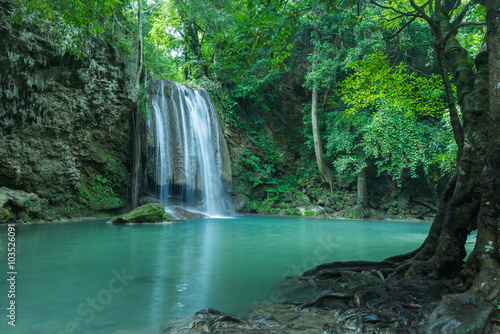 Clean and purity waterfall for the best relax