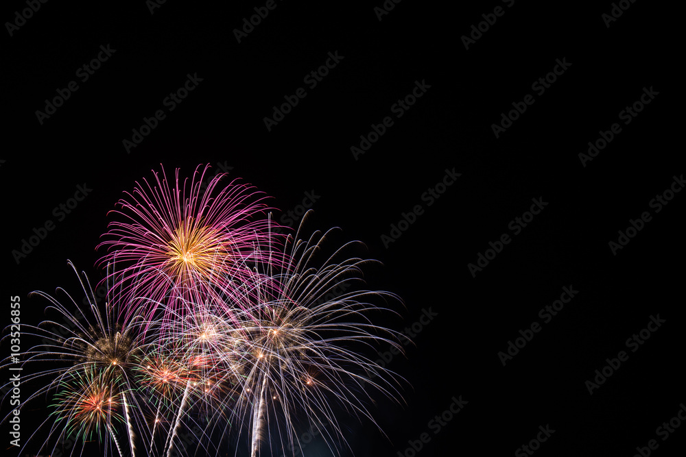 fireworks on the sky fireworks on the sky