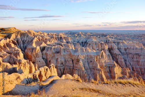 Badlands National Park in South Dakota, USA photo