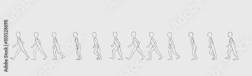 Walking figure