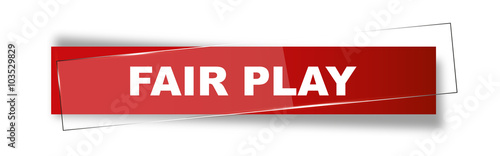 Button | Schild | Fair Play.