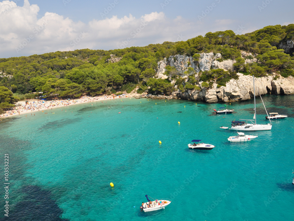 Menorca island view