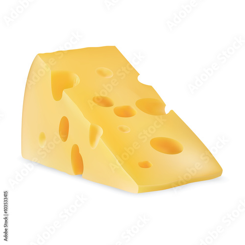 Piece of cheese for your design