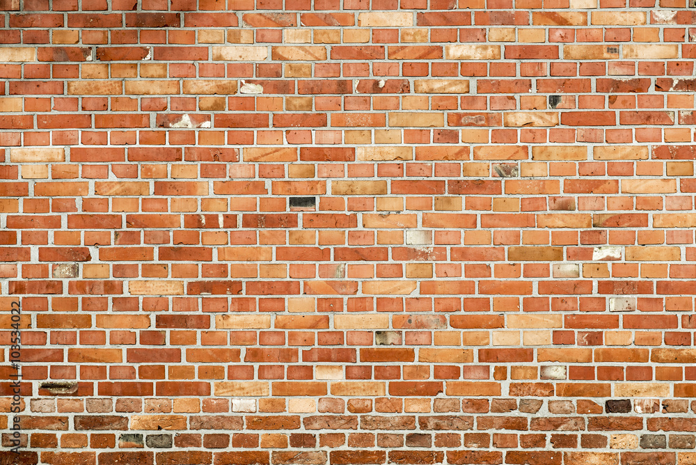 Fototapeta premium Strukturierte Backsteinmauer 