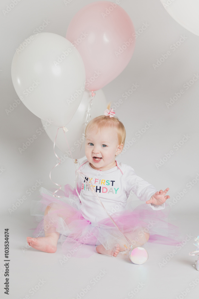One Year Old Birthday Portraits One Year Old Birthday Portraits
