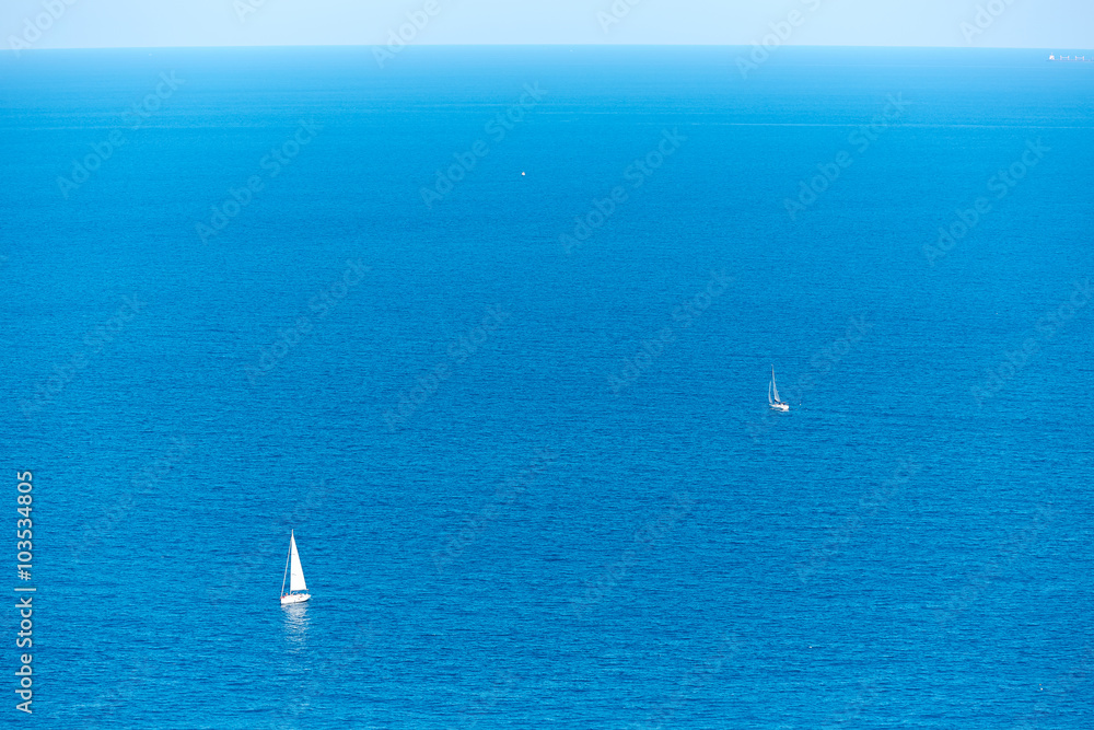 Fototapeta premium Xabia Javea Mediterranean sea in Alicante