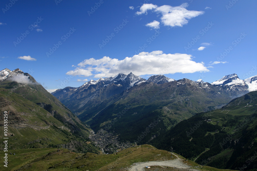 Alpejska dolina