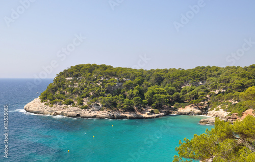 Menorca island view