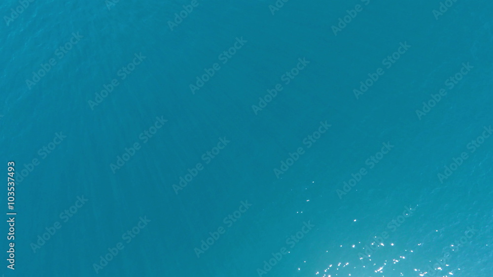 Blue sea surface aerial view Blue sea surface aerial view