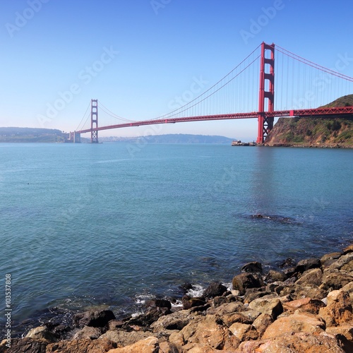 USA landmark - Golden Gate Bridge