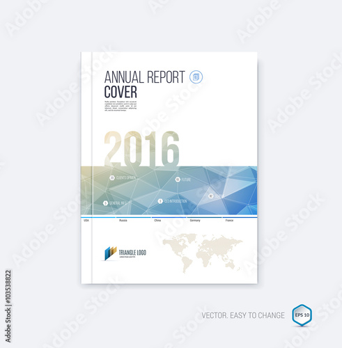 Abstract layout brochure, cover annual report template, magazine