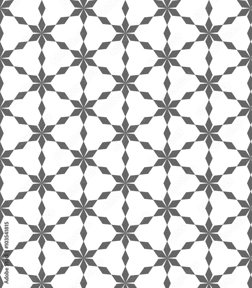 Fototapeta premium Vintage pattern. repeating with abstract flower