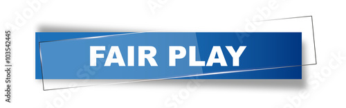Button | Schild | Fair Play