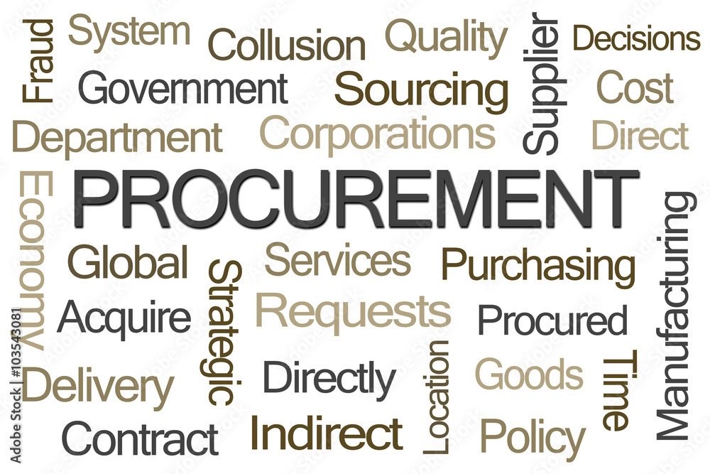 Procurement Word Cloud