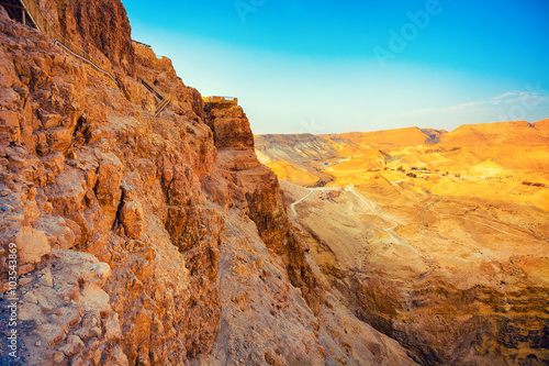 View from Masada  Israel