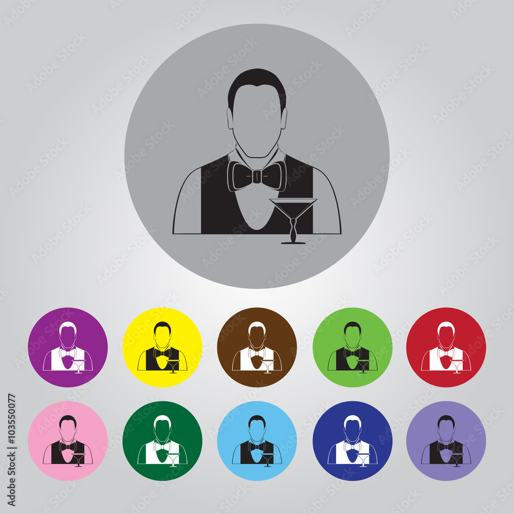 Bartender icon Bartender icon