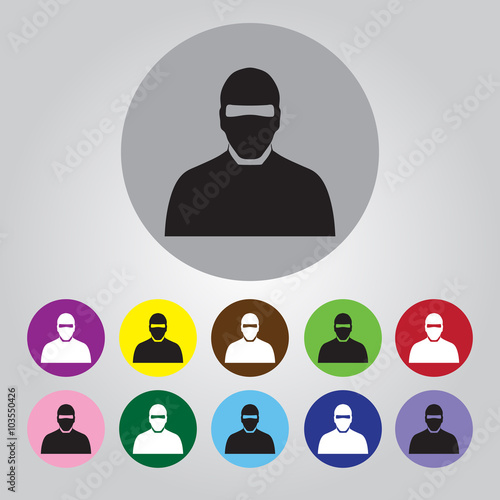 Man in balaclava