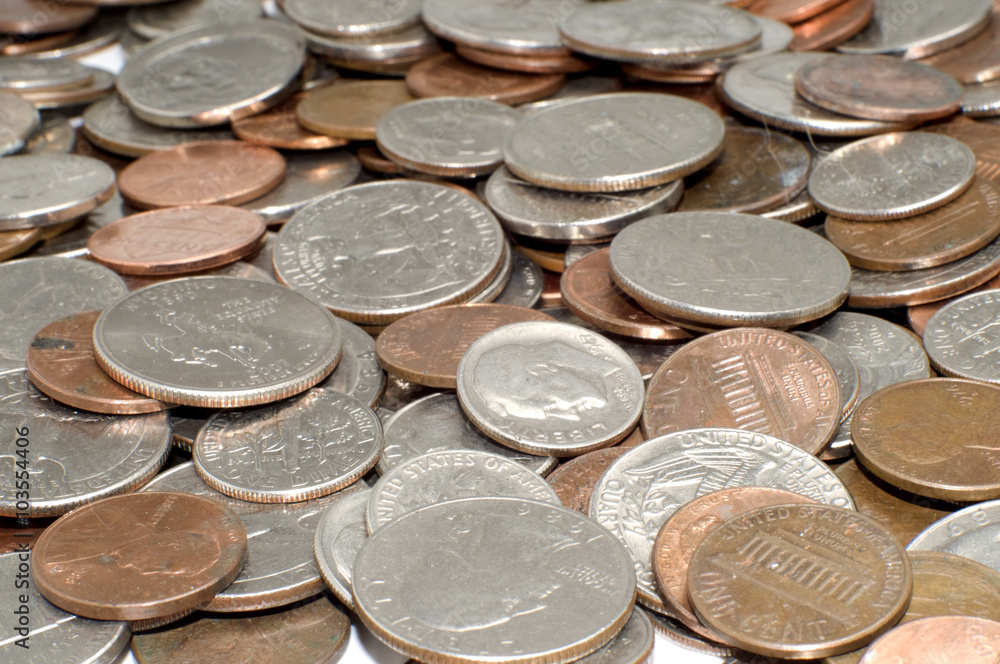 American Coin Background