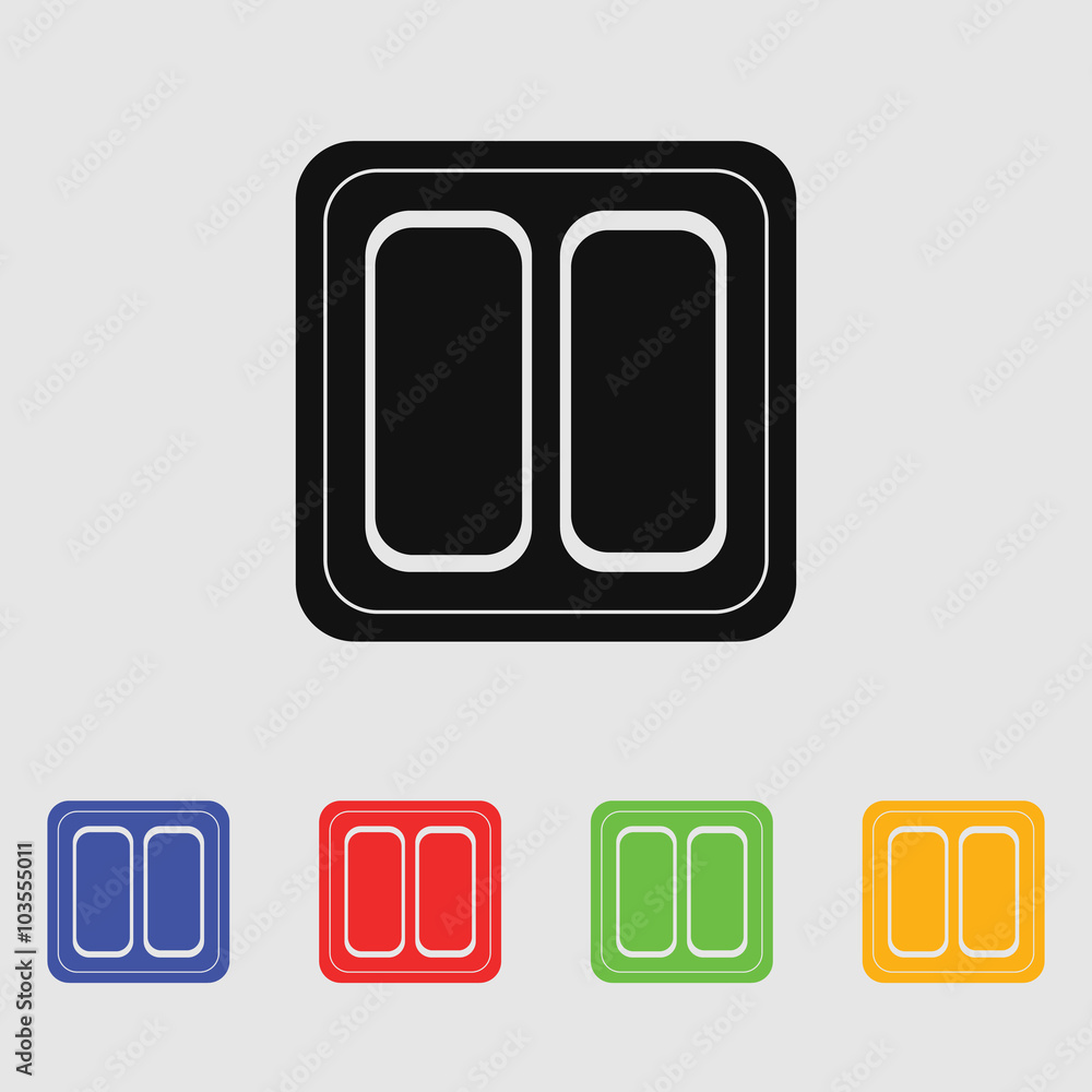 Electrical Switch two buttons Electrical Switch two buttons