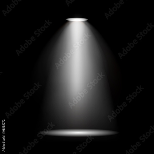 Lantern illuminates on a black background stylish
