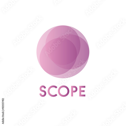 Circles background illustration spheres  business sign abstract imposition of transparency