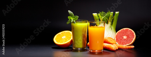 healthy vegetable juices for refreshment and as an antioxidant 
