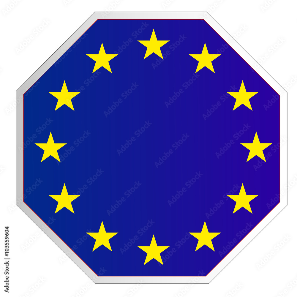Stopschild - EU Stopschild - EU