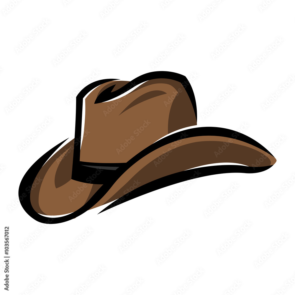 Cowboy Hat vector Stock Vector | Adobe Stock