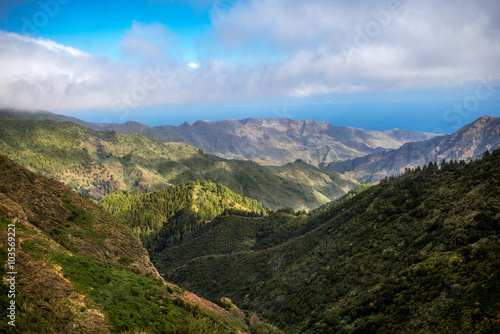 Mountains on La Gomera island © rh2010