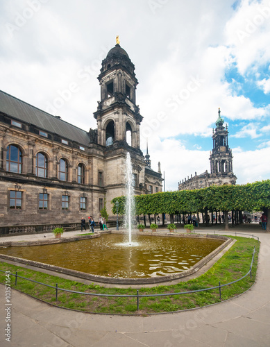 Stallhof in Dresden, Germany 
