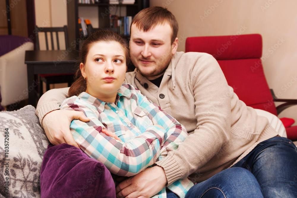 conflict in a young couple conflict in a young couple
