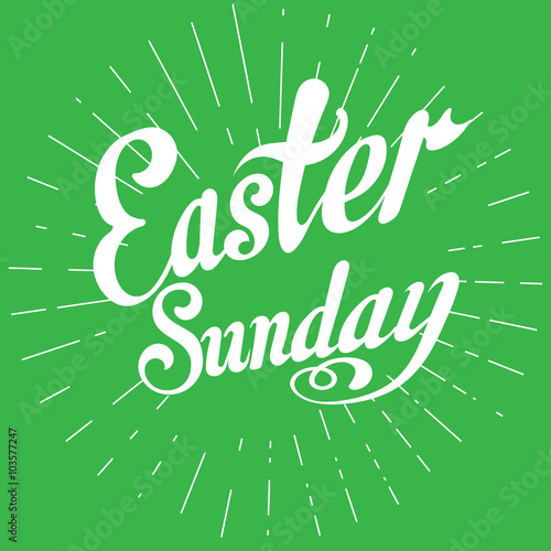 easter, easter sunday, text, letter